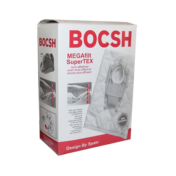 کیسه جاروبرقی بوش مدل Megafilt Super Tex بسته 5 عددی